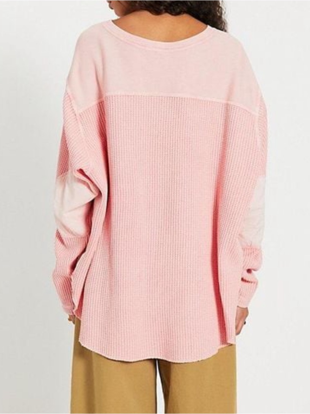 Free People One Blake Thermal in Blush Pink - Picture 2 of 6